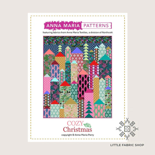 Anna Maria Textiles | Cozy Christmas Quilt Pattern
