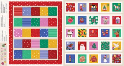 Dashwood Studio | Bright & Jolly | Advent Calendar | Panel