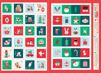 Dashwood Studio | Wonderful Christmas Time | Advent Calendar | Panel