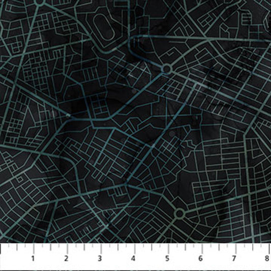 Northcott | City Harbor | Road Map | Dark Blue