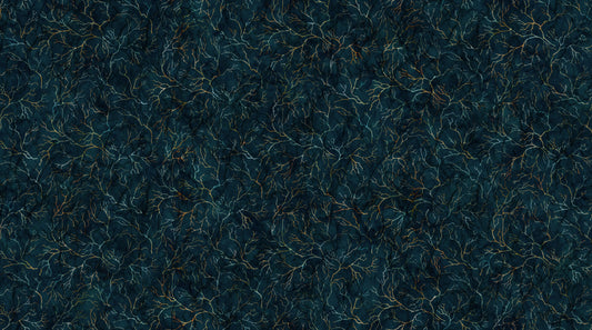 Northcott | Raven's Call | Branch Texture | Black Multi