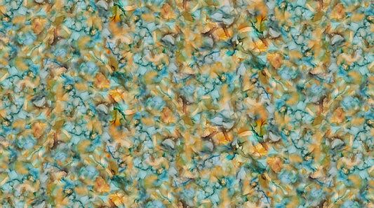 Northcott | Raven's Call | Multi Texture | Orange Multi
