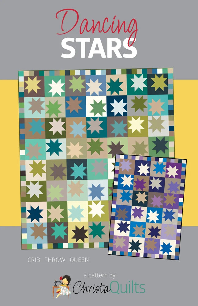 Pattern | Dancing Stars | Quilt Pattern | Christa Watson