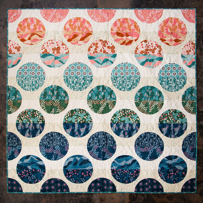 Dot Matrix Quilt Pattern by Holle Clarke Design