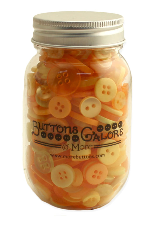 Buttons Galore & More Small Button Jar - Sunrise