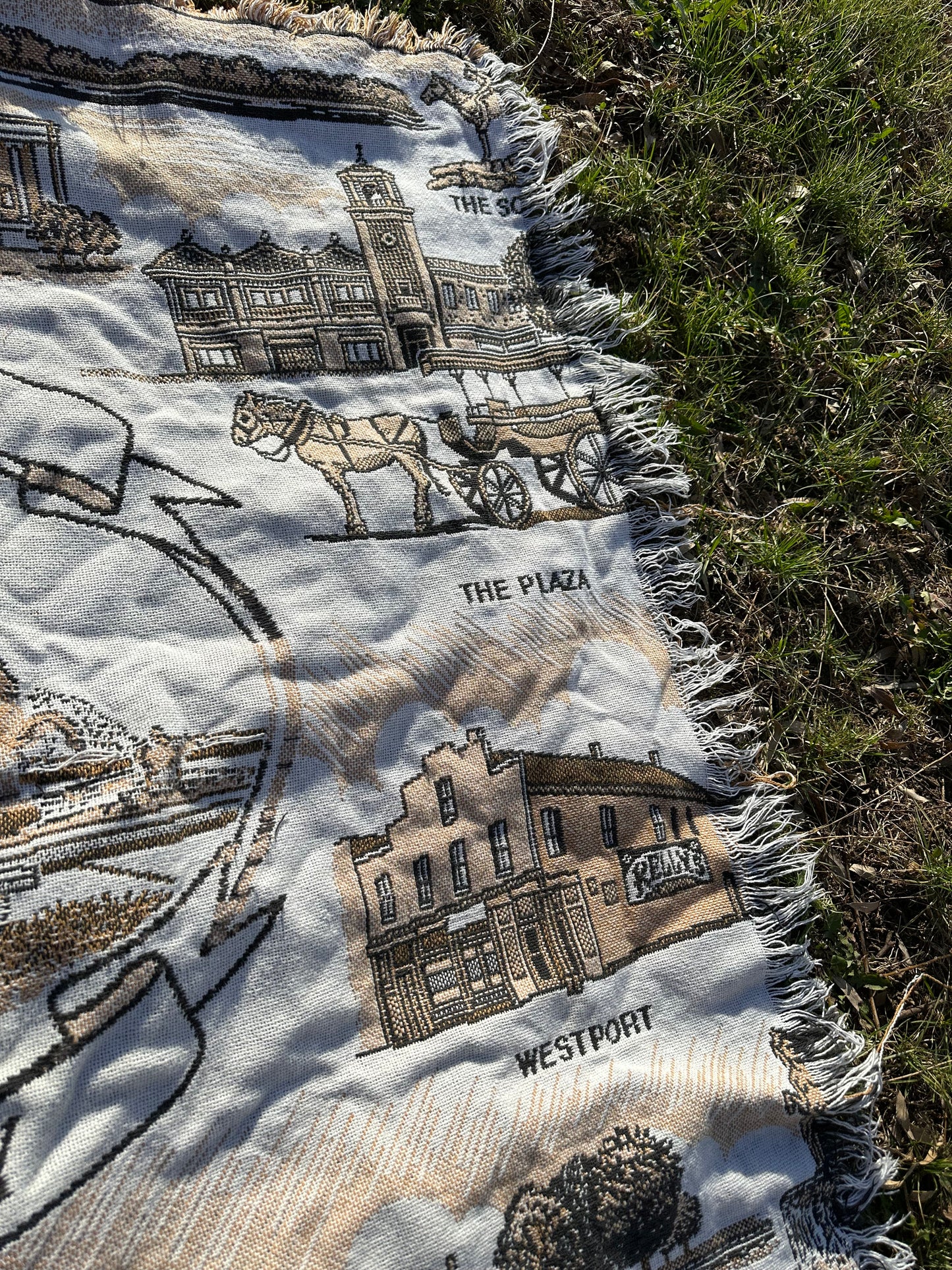 Throw | City of Fountains Kansas City | Vintage | Curated Collection