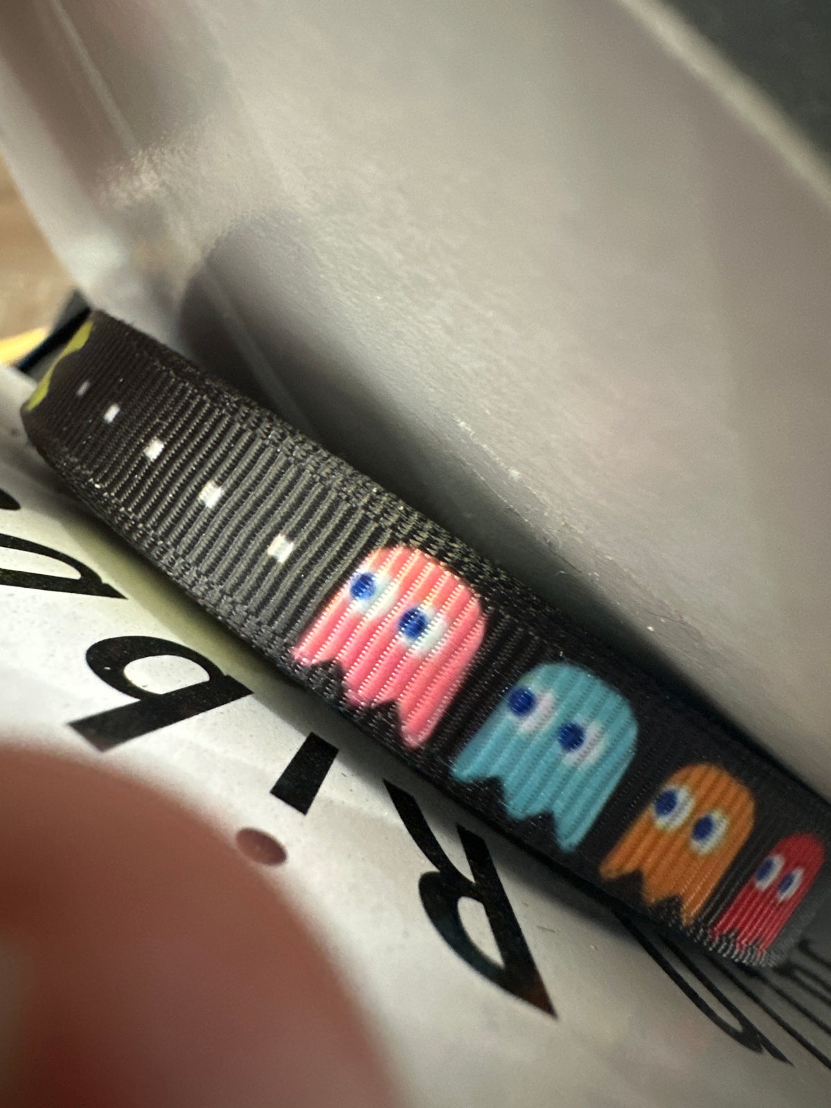 Ribbon | Pac-Man | 3/8" | Sold by the Yard