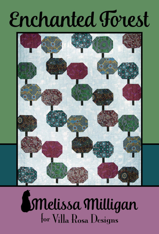 Enchanted Forest Quilt Pattern Card