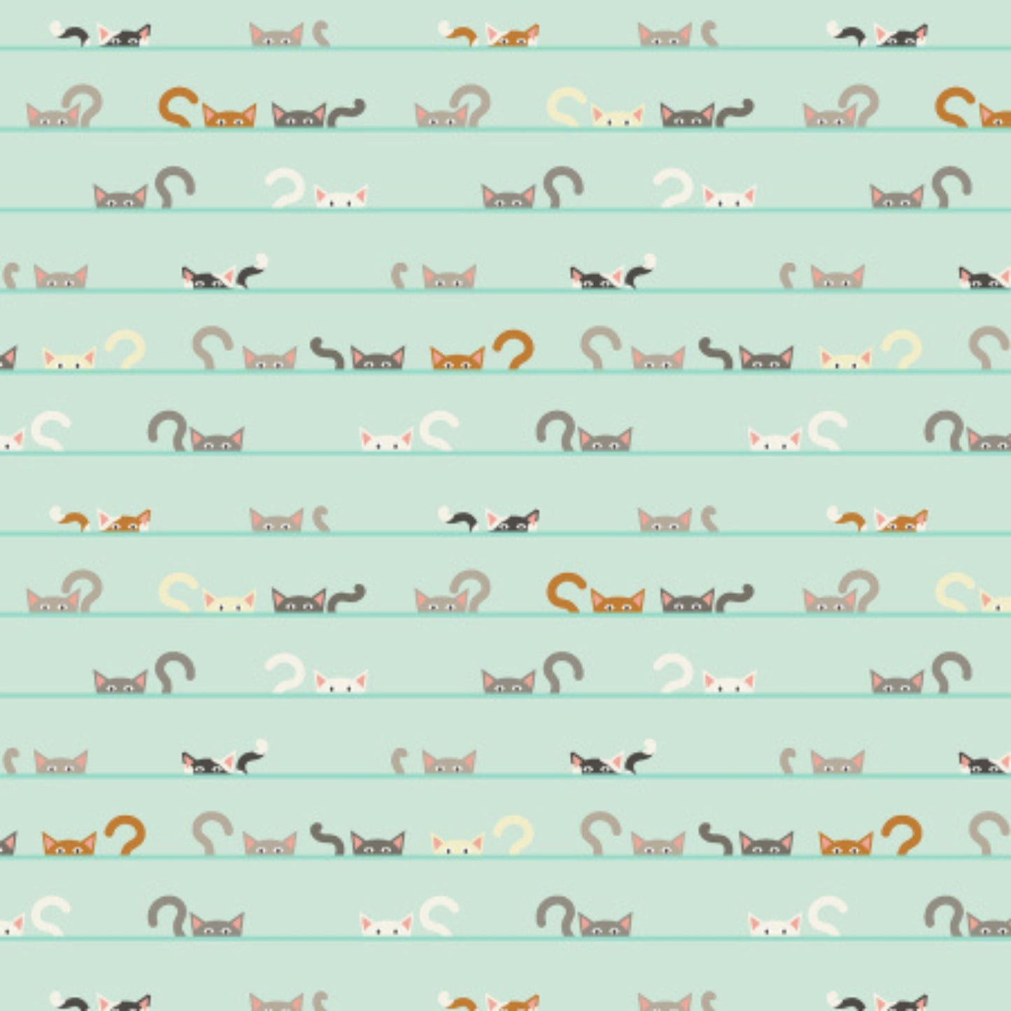 Cotton + Steel | Sazerelli Designs | Kitty Kats | Kurious Kats | SD102-PP2