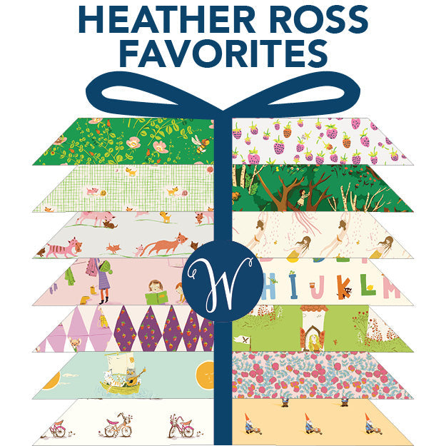 Windham Heather Ross Favorites Fat Quarter Bundle FATQHRES-X