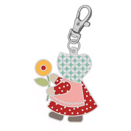 Bee Vintage Enamel Charm Sunbonnet Sue
# ST-30024