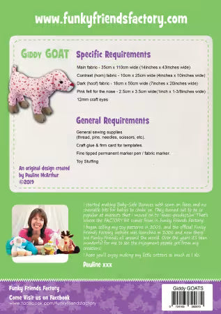 Funky Friends Factory | Pattern | Giddy Goat #FF2670
