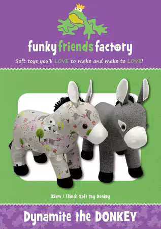 Funky Friends Factory | Pattern | Dynamite the Donkey # FF2878