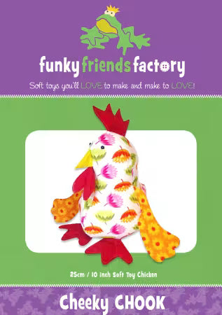 Funky Friends Factory | Pattern | Cheeky Chook / Chicken # FF3906