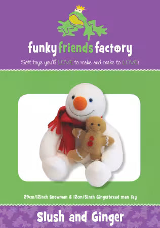 Funky Friends Factory | Pattern | Slush The Snowman & Ginger # FF4552