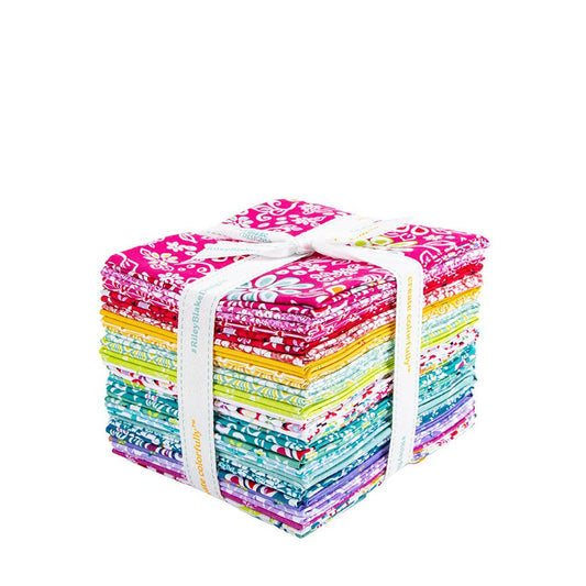 Chasing Rainbows Fat Quarter Bundle, 23 Pcs.