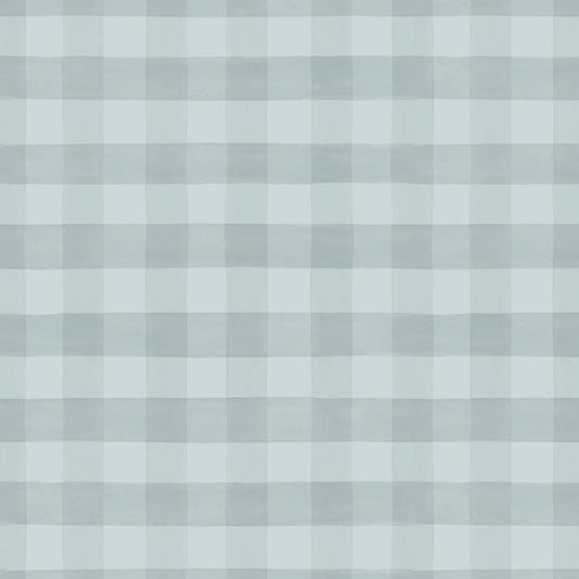 P&B Textiles | Farm View | Soft Plaid | Blue
