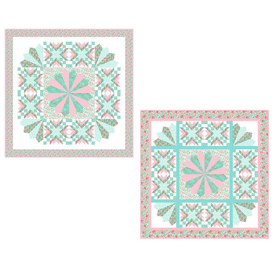Floating Dresden Quilt Pattern by Lorelai Kuecker for Northcott