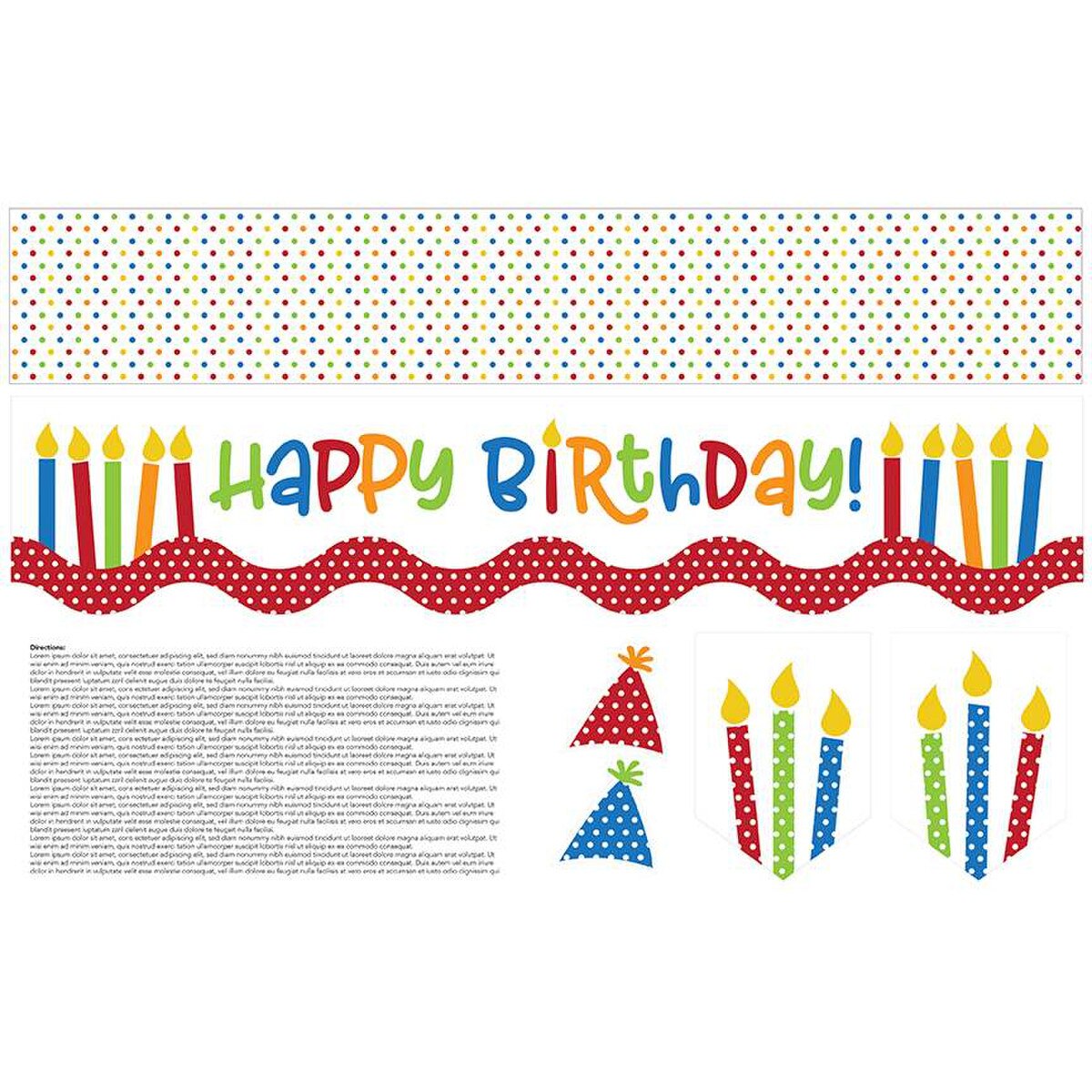 RBD | Mantel Runner of the Month | Birthday