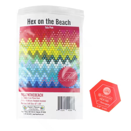 Hex on the Beach Paper Pack and Template - Checker item HEXNTHBEACH