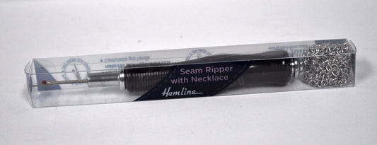 Hemline Seam Ripper W/ Necklace