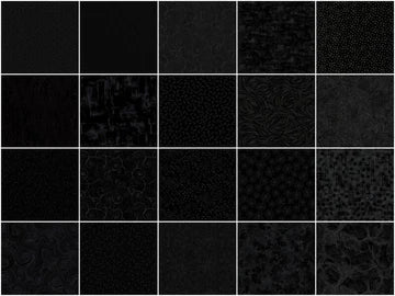 I've Got Hue, Babe | Pitch Dark | 42PC 5" Charm Pack
