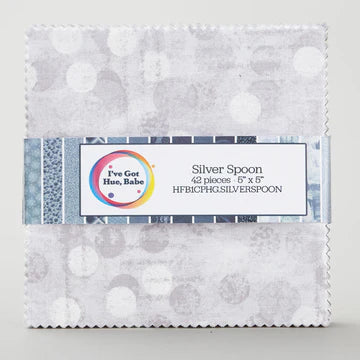 I've Got Hue, Babe | Silver Spoon | 42PC 5" Charm Pack