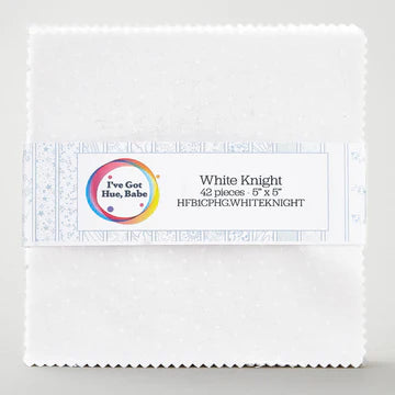 I've Got Hue, Babe | White Knight | 42PC 5" Charm Pack