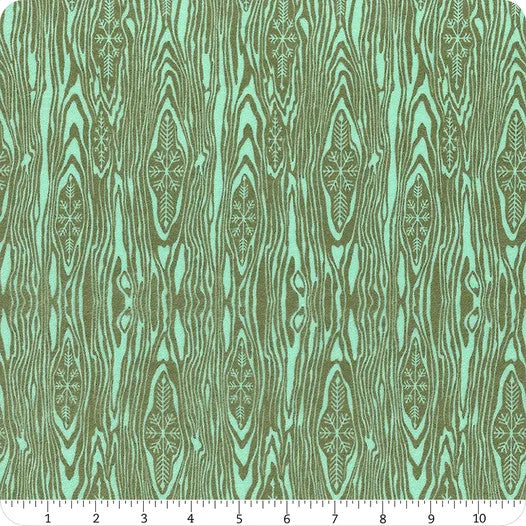 Free Spirit | Tula Pink | Holiday Homies Flannel | Yule Log | Pine Fresh