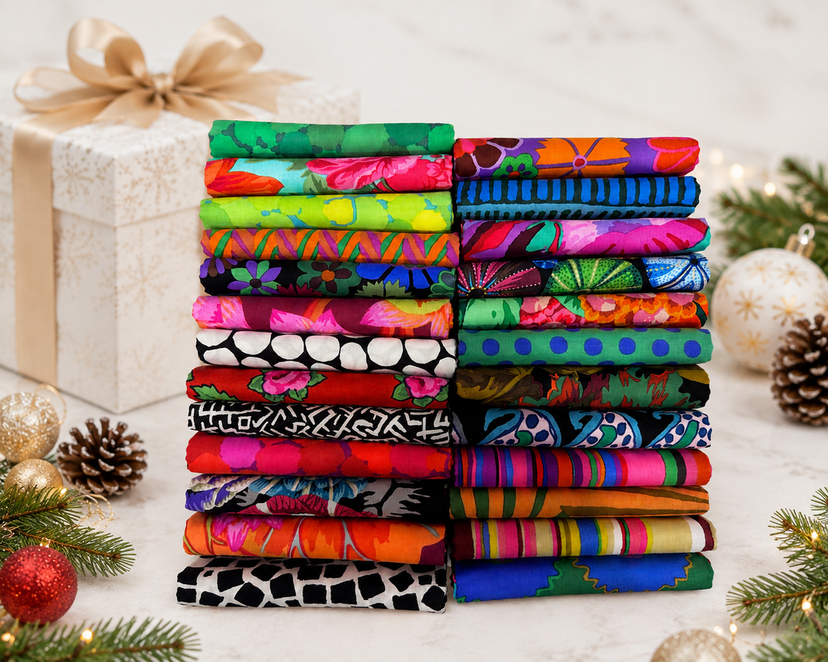 Kaffe Fassett Collective Holiday 25-piece mystery yard assortment