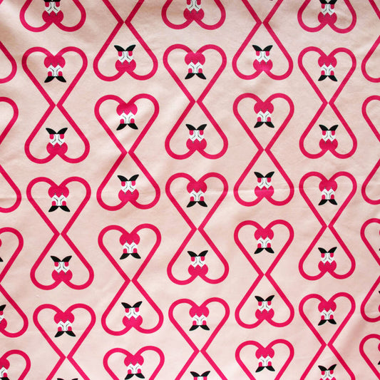 Birch Fabrics | Charley Harper | Think Pink | I Heart Flamingos