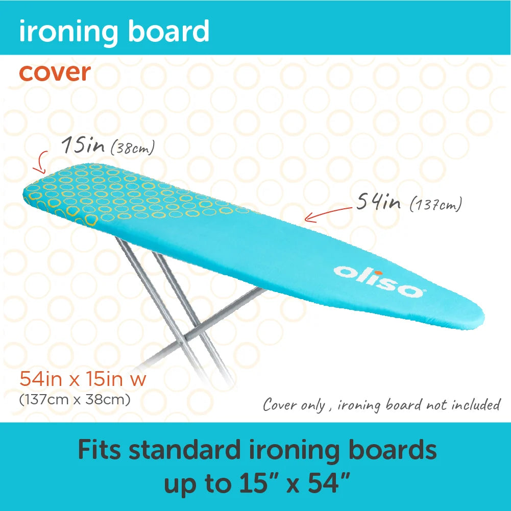 Olise | Ironing Board Cover | Turquoise