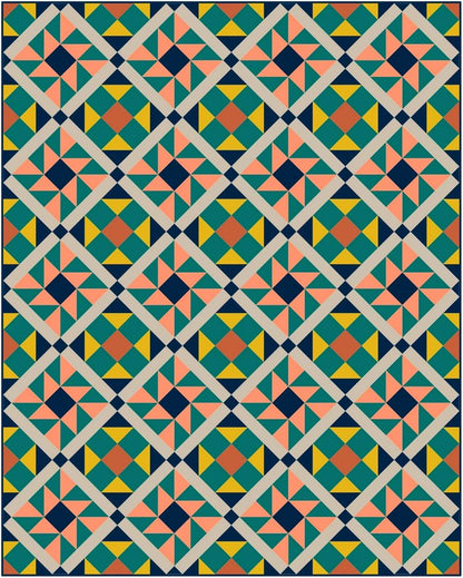 Desert Rose Quilt Kit