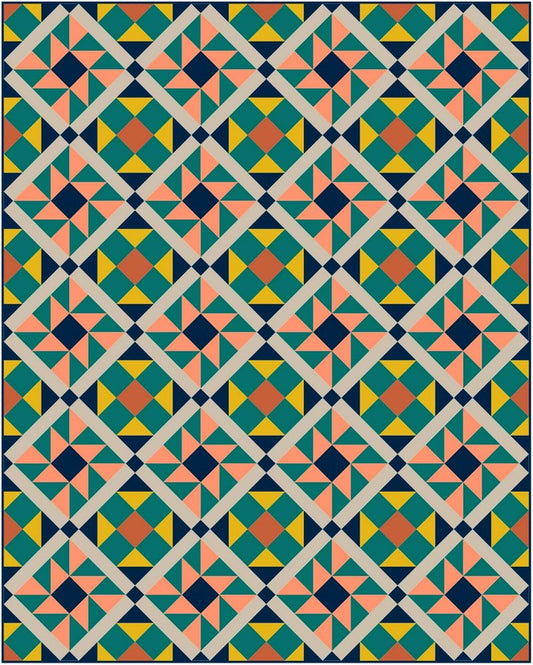 Desert Rose Quilt Kit