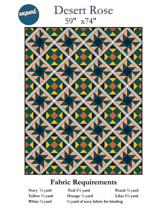 Desert Rose Quilt Kit