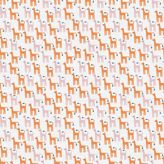 Paintbrush Studio | Animal Kingdom | Alpaca | Orange Pink