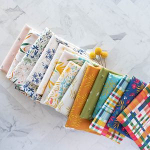Birch Fabric | Wild Fronds Meadow | FAT QUARTER Bundle | 7 | Kate Capone