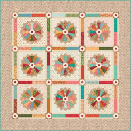 Riley Blake | Lori Holt | Homemade Pie Quilt Kit (Baked with Love)