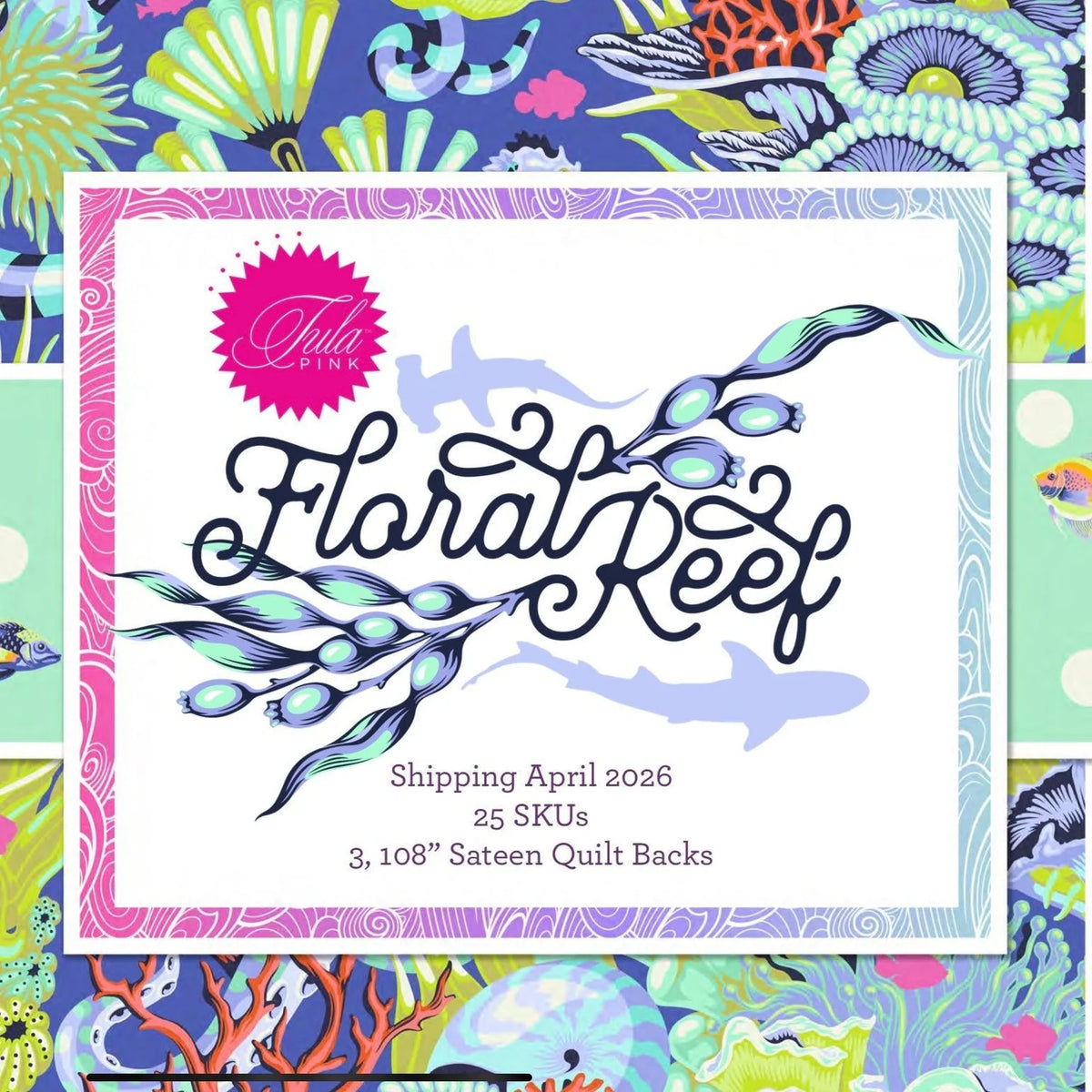 Floral Reef - 5in Charm Pack - 42pcs | Floral Reef