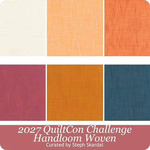 Handloom | Bundle of QuiltCon Challenge Fabrics | Choose One Yard, 1/2 Yard, or Fat Quarter Bundle