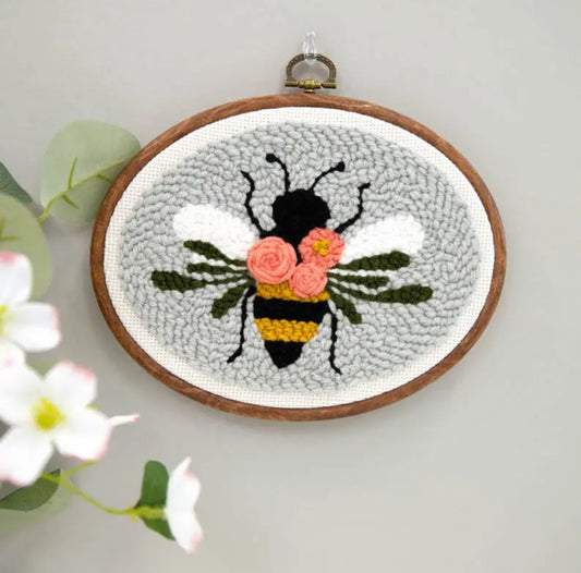 Kimberbell | Punch Needle Embroidery Kit | Bloomin Bee Kit