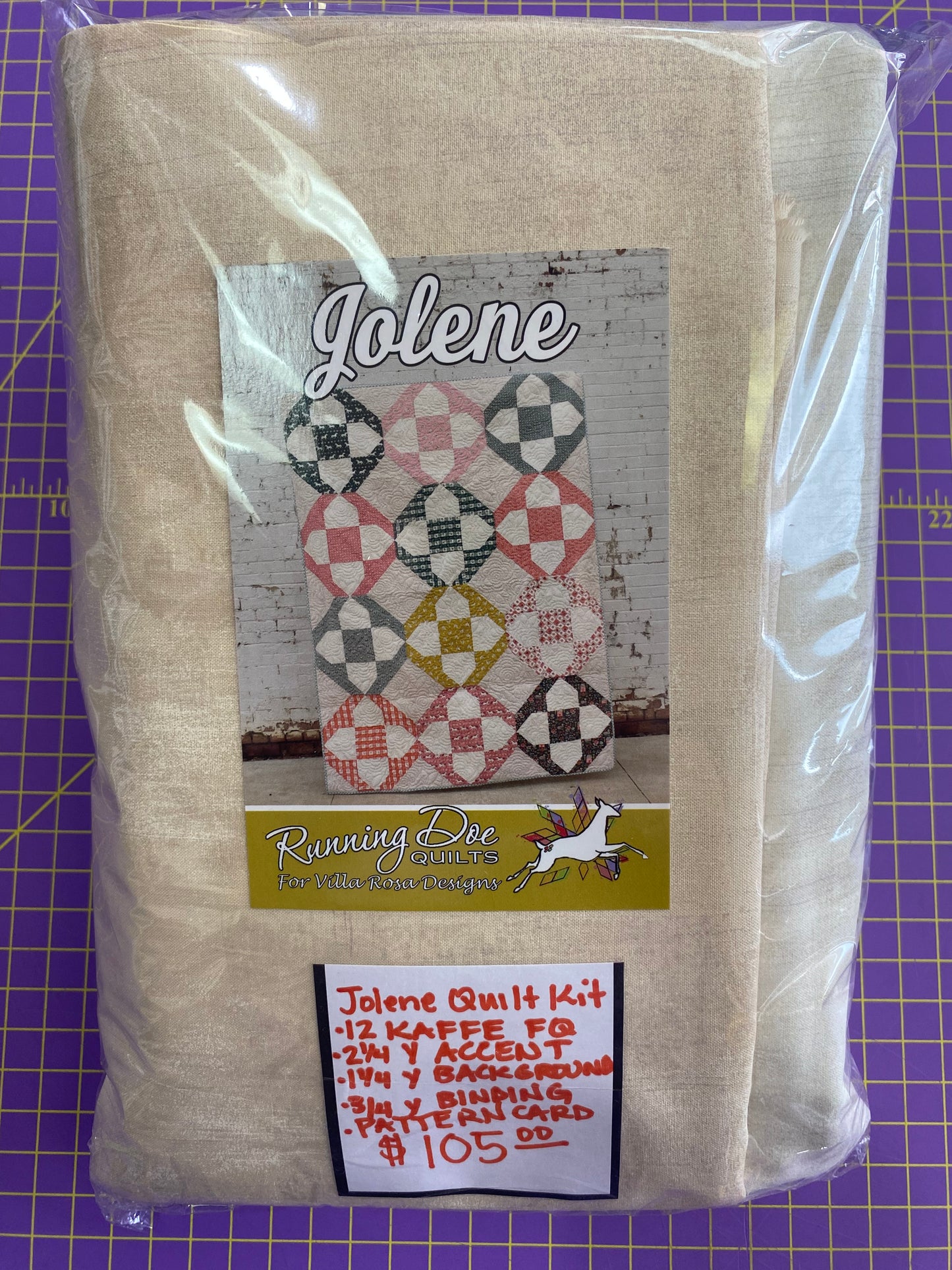 Jolene Quilt Kit | Featuring Kaffe Fassett Fabrics