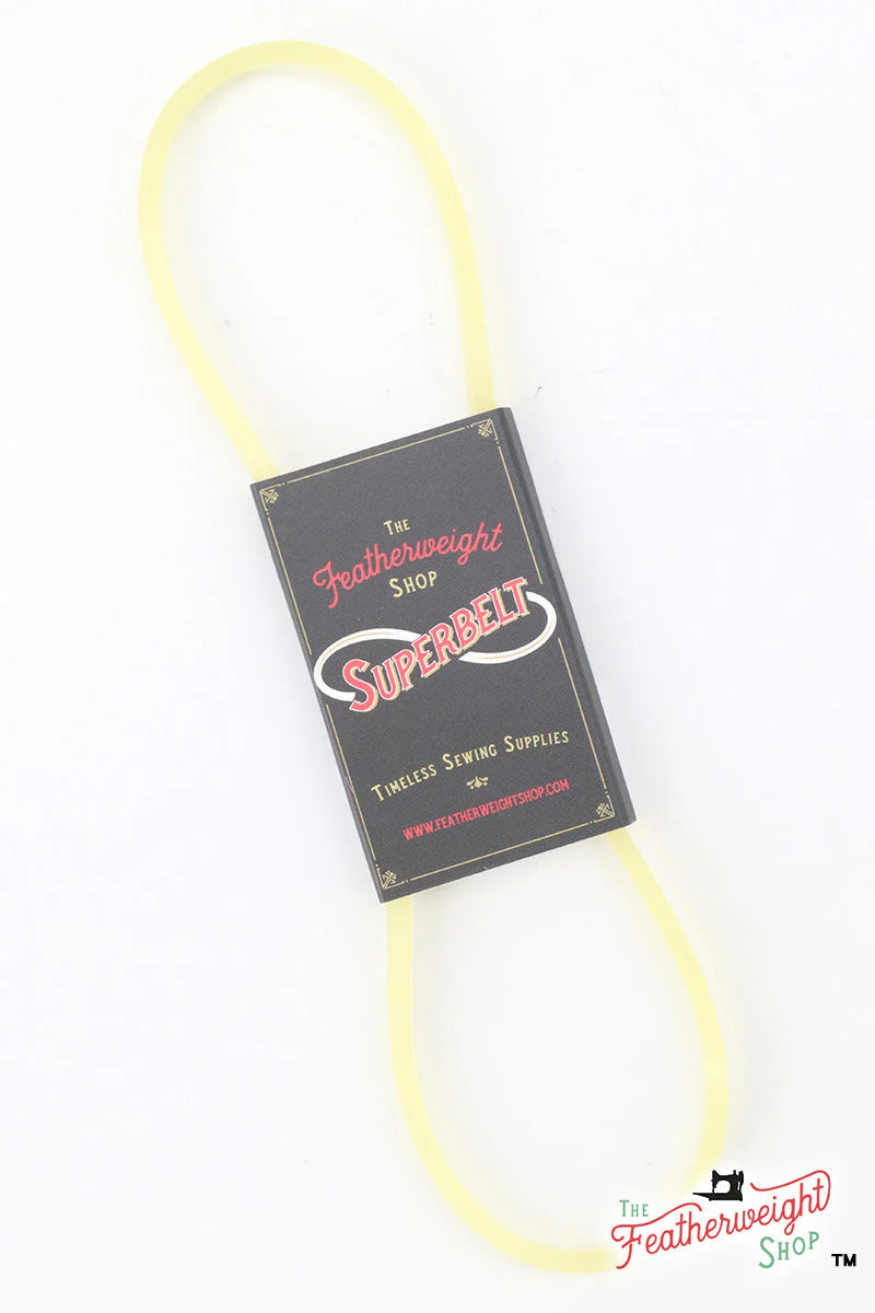 SUPERBELT, WHITE V-Belt for Singer Featherweight 221 or 222
