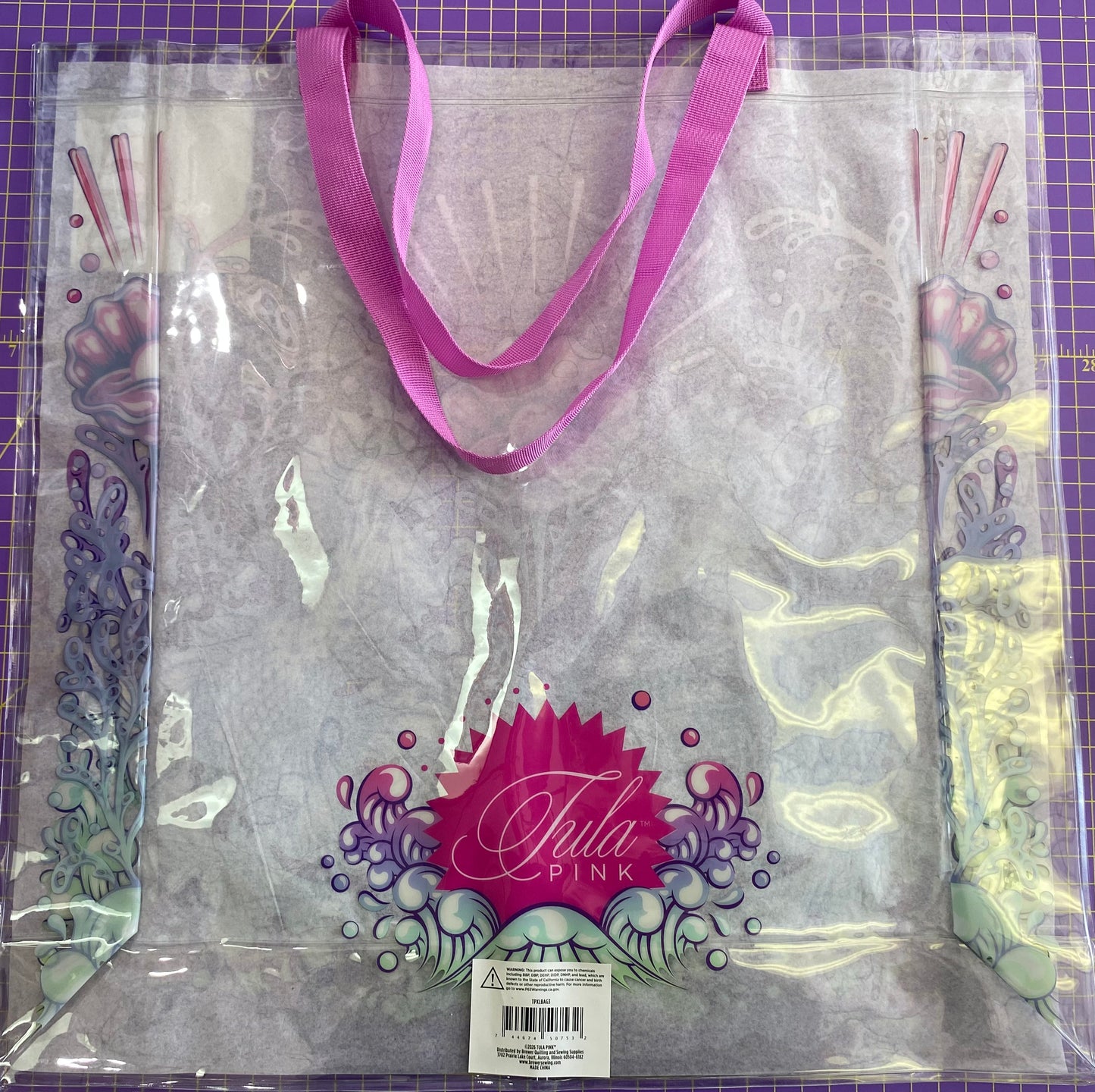 Tula Pink | Project Bag | Legendary | Pony Tails Tote | 20" x 20"