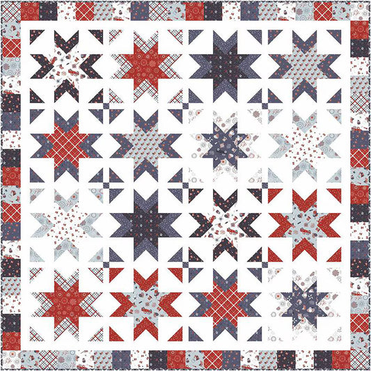 Riley Blake | Sparklers Quilt Kit | Lori Whitlock
