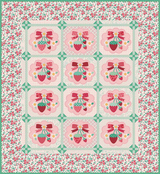 Riley Blake | Lori Holt | Strawberry Crush Quilt Kit
