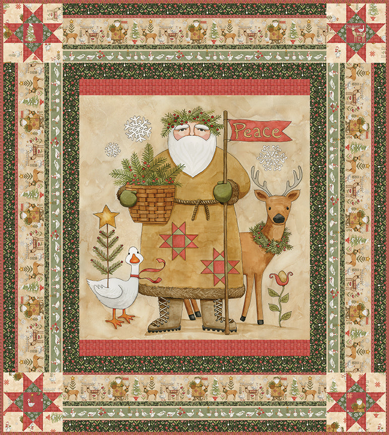 Riley Blake Designs | Waddle's Christmas | Waddle's Christmas Panel Quilt Kit | KT-19290