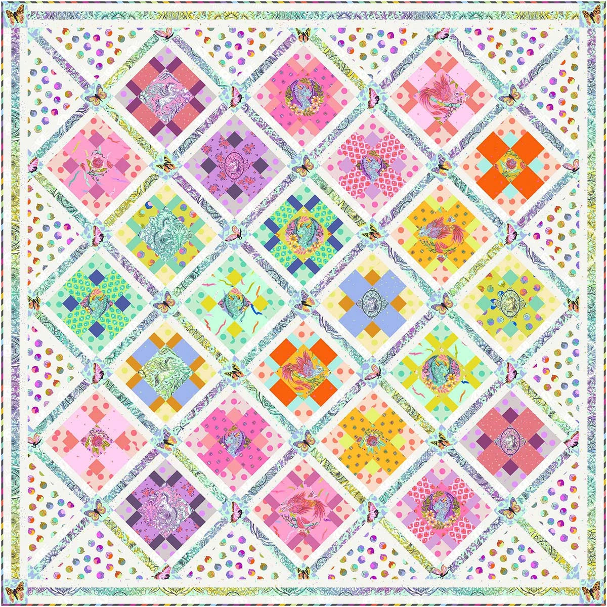 FreeSpirit Fabrics | Legendary | Legendary | Quilt Kit | KIT2QTTP.LEGENDARY | Tula Pink