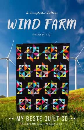 Jar Designs | WIND FARM | MBQC113 | Quilt Pattern