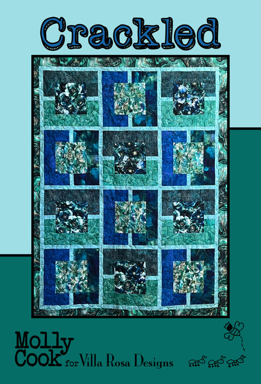 Crackled Pattern Card